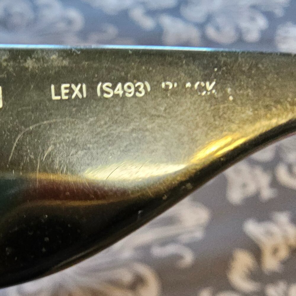 Coach Rectangular Full Rim Designer Eyeglasses Fr… - image 3